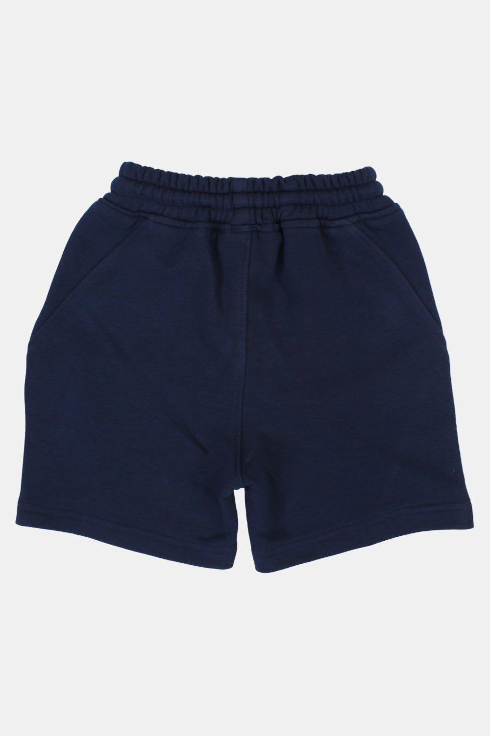 unisex kids cotton shorts – navy