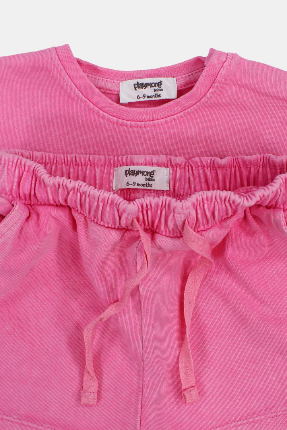 baby fuchsia "one of a kind" outfit set