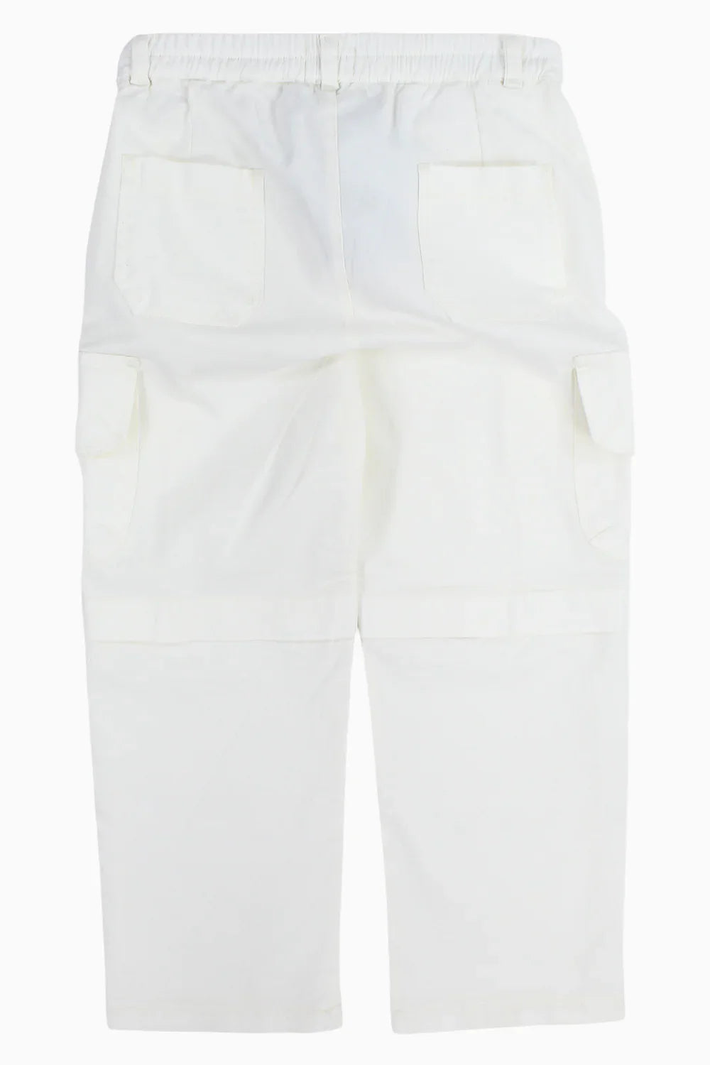 Unisex Gabardine Pants – Off-white - playmore