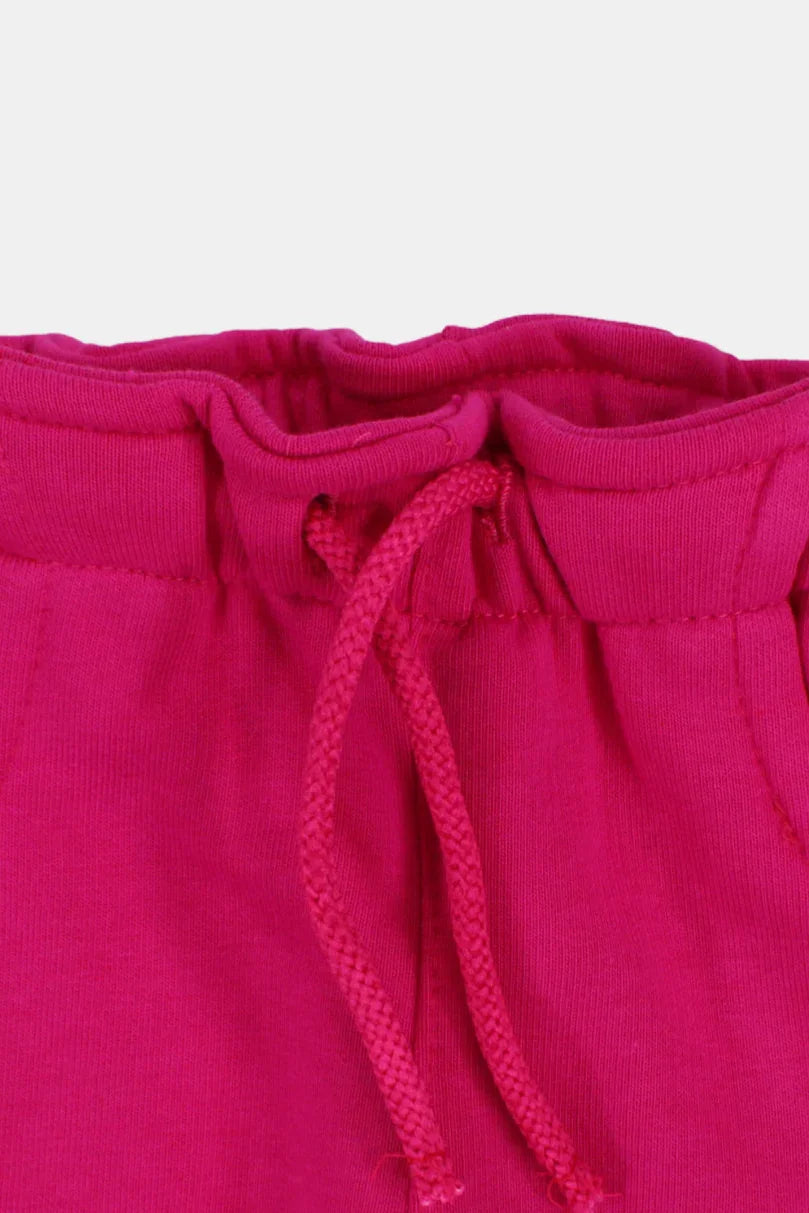 baby cotton shorts – fuchsia - playmore