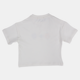 Unisex Baby Off-white "Circle Triangle Square" Cotton T-Shirt