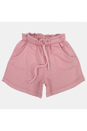 dusty pink cotton shorts