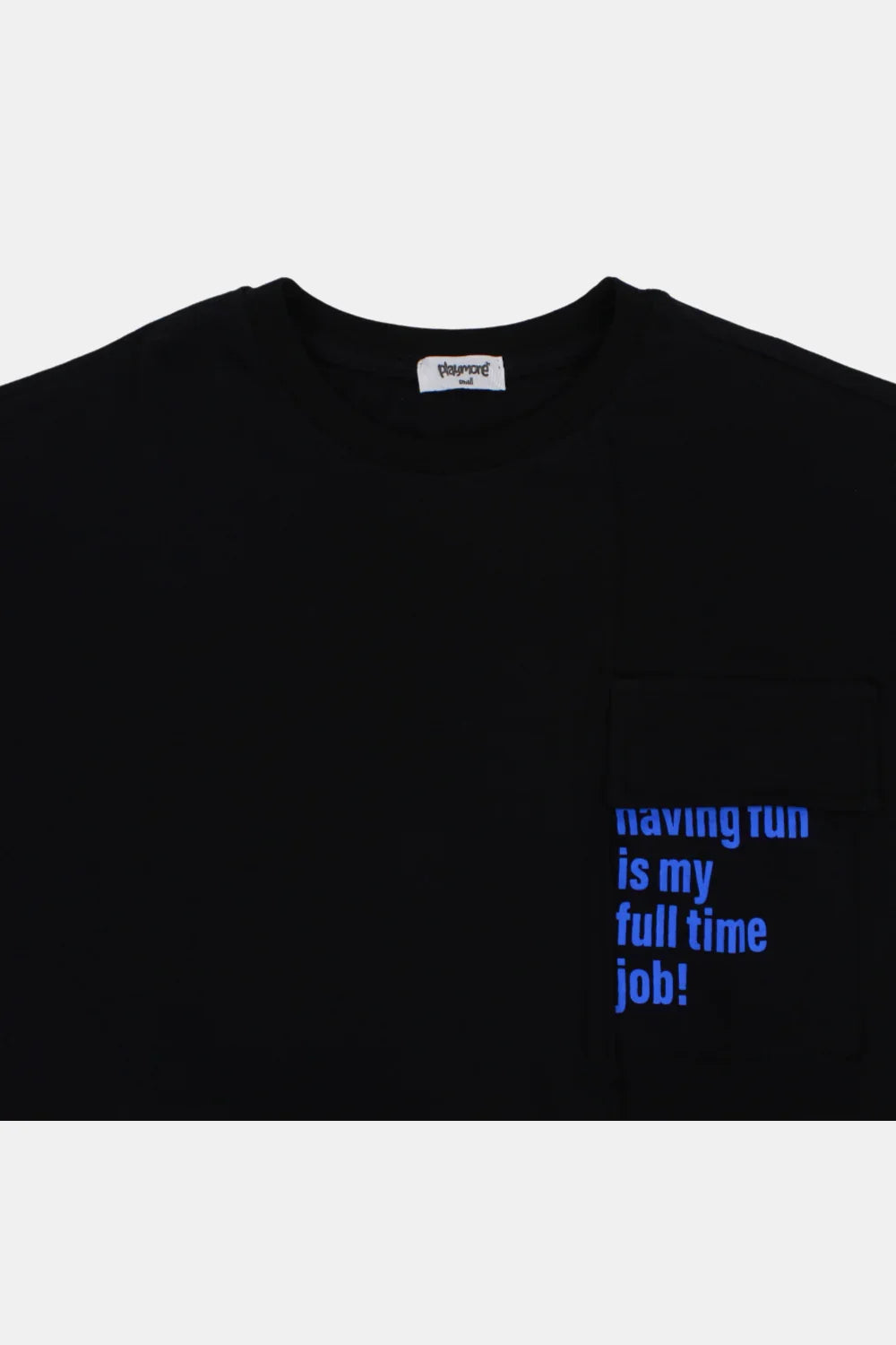 unisex black youth t-shirt - playmore