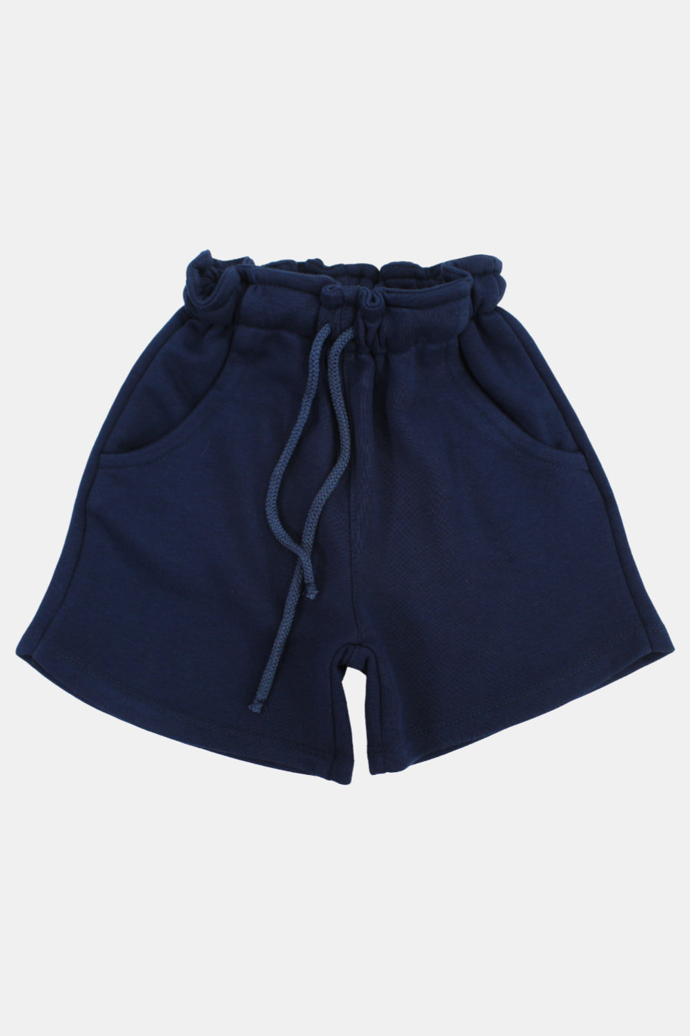 navy cotton shorts