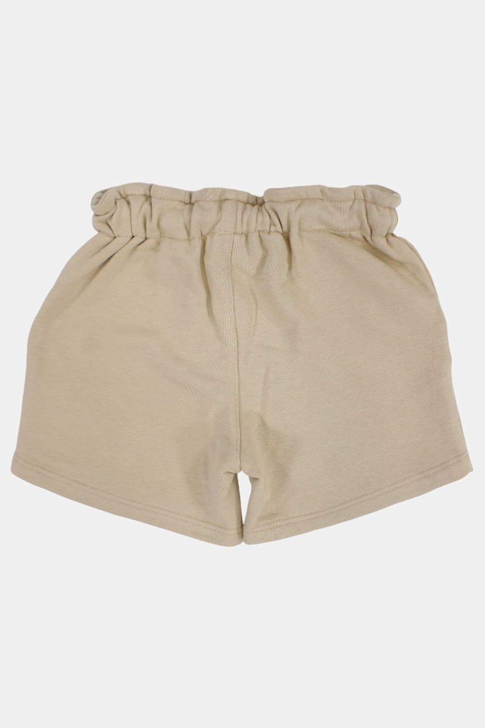 beige cotton shorts