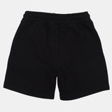 Unisex Kids Black Cotton Shorts