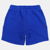 Unisex Kids Blue Cotton Shorts