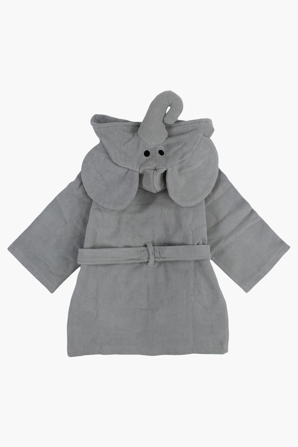 unisex swim robe – grey elephant sleeves