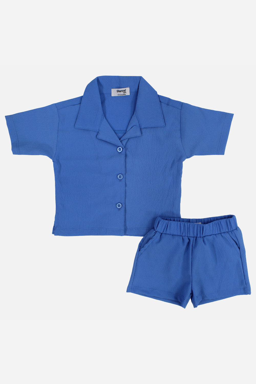 Unisex Baby 2-Piece Outfit Set – Blue