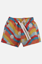 Baby Boys Swimsuit – Smiley Print - playmore