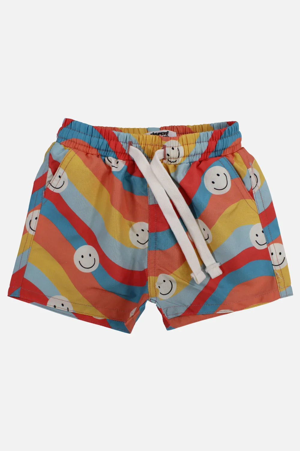Baby Boys Swimsuit – Smiley Print - playmore