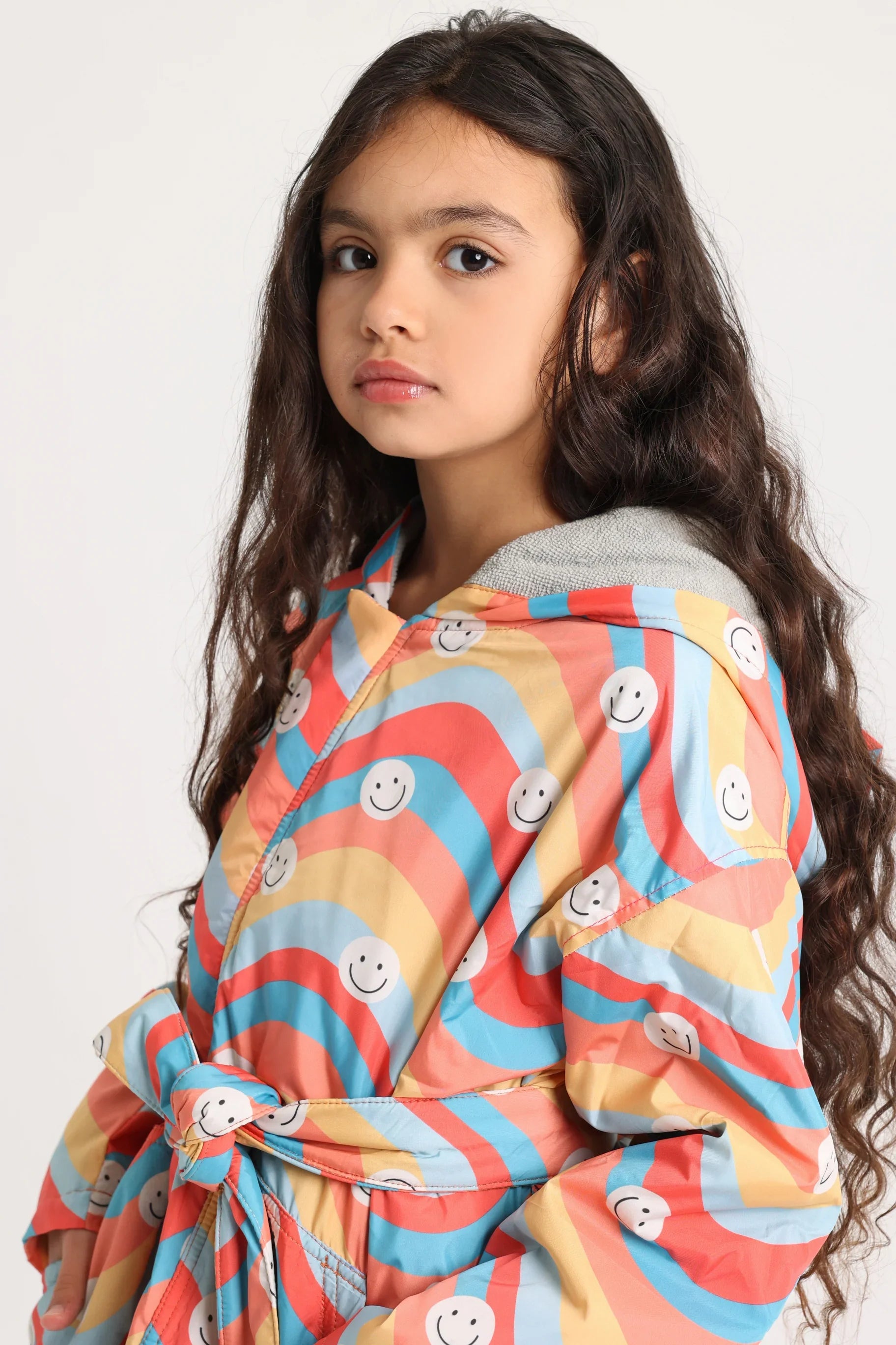 Unisex Kids Swim Robe – Smile Sleeves - playmore