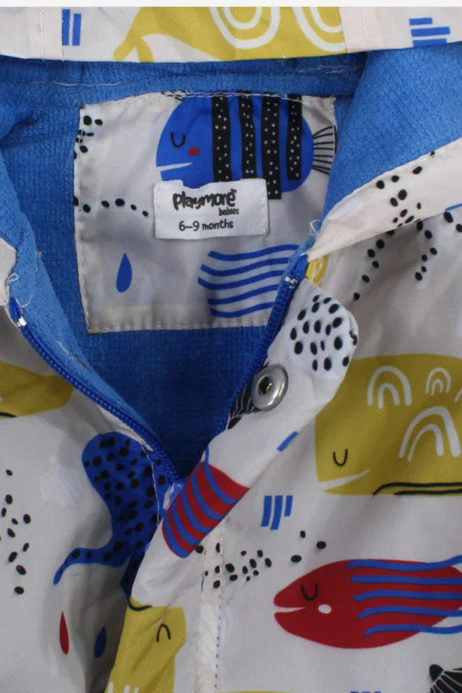 Unisex Baby Waterproof Swim Robe - playmore