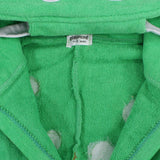 Unisex Plush Swim Robe – Green Dinosaur