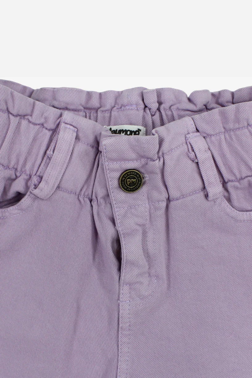 Girls Gabardine Shorts – Purple - playmore