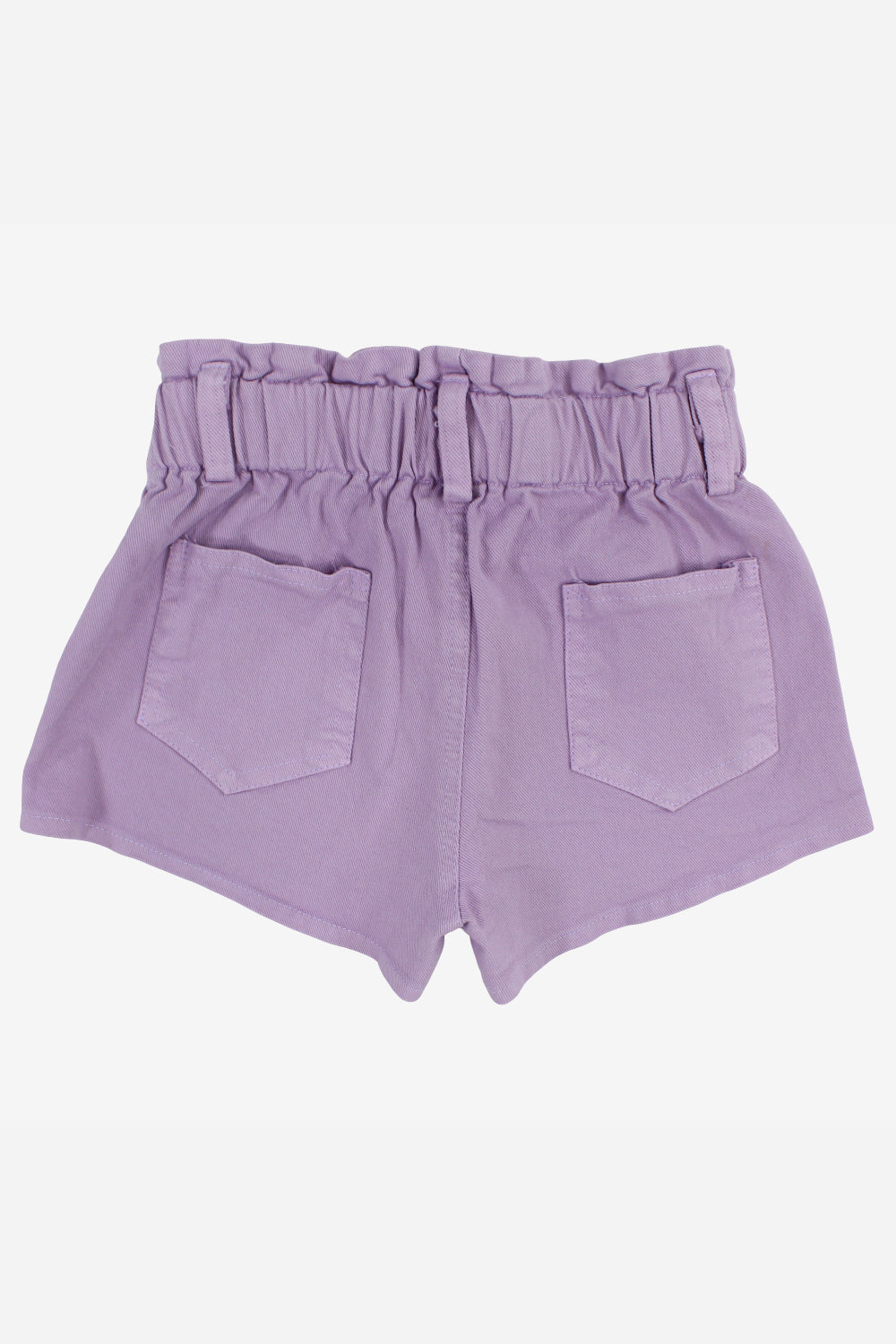 Girls Gabardine Shorts – Purple