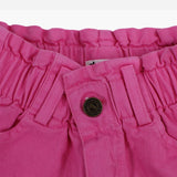 Girls Gabardine Shorts – Fuchsia