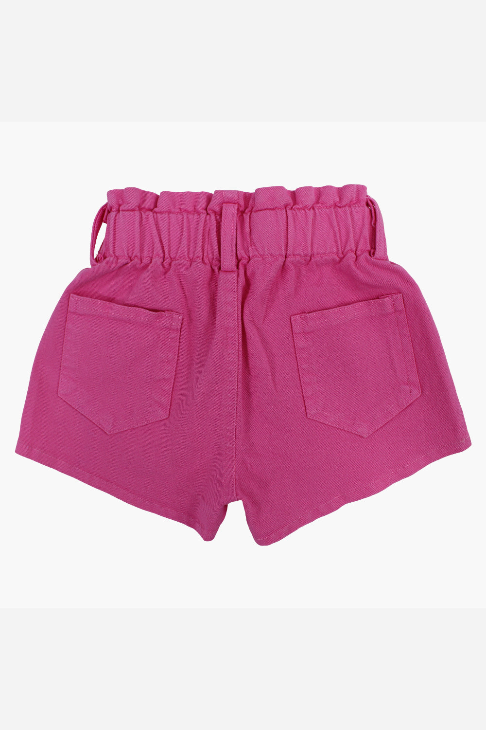 Girls Gabardine Shorts – Fuchsia