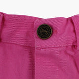 Baby Girls Gabardine Shorts – Fuchsia
