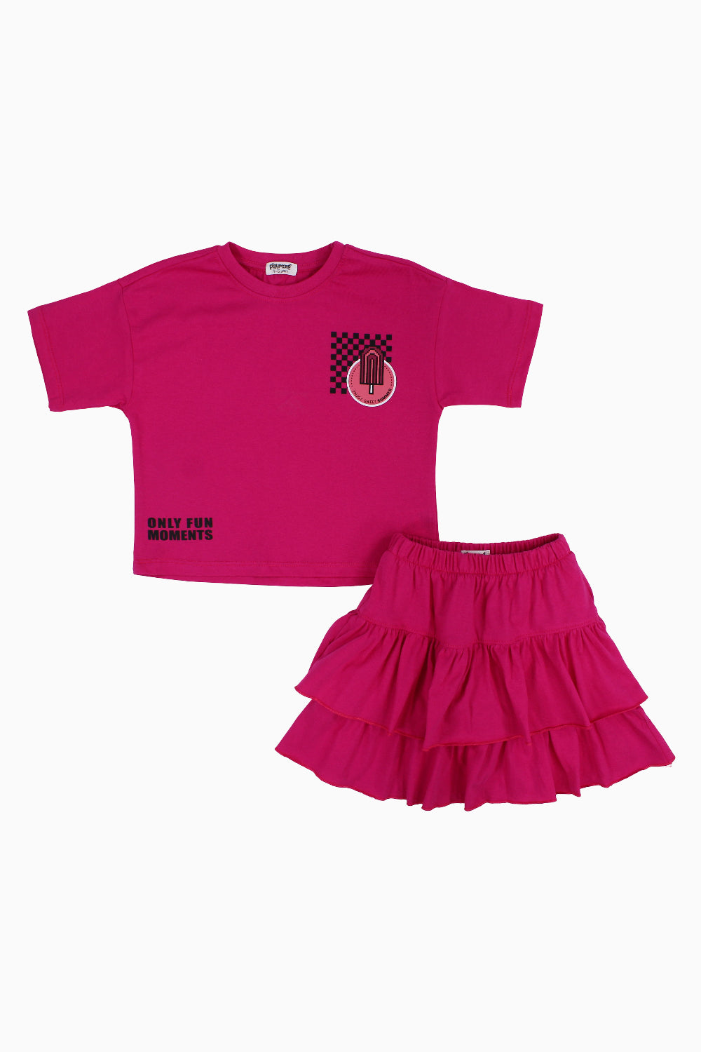 Girls Outfit Set – Fuchsia