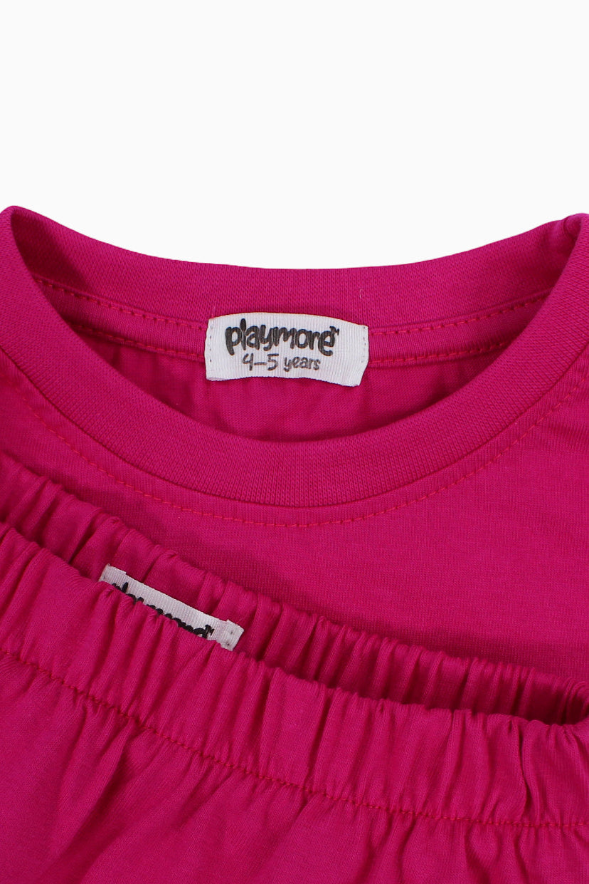 Girls Outfit Set – Fuchsia