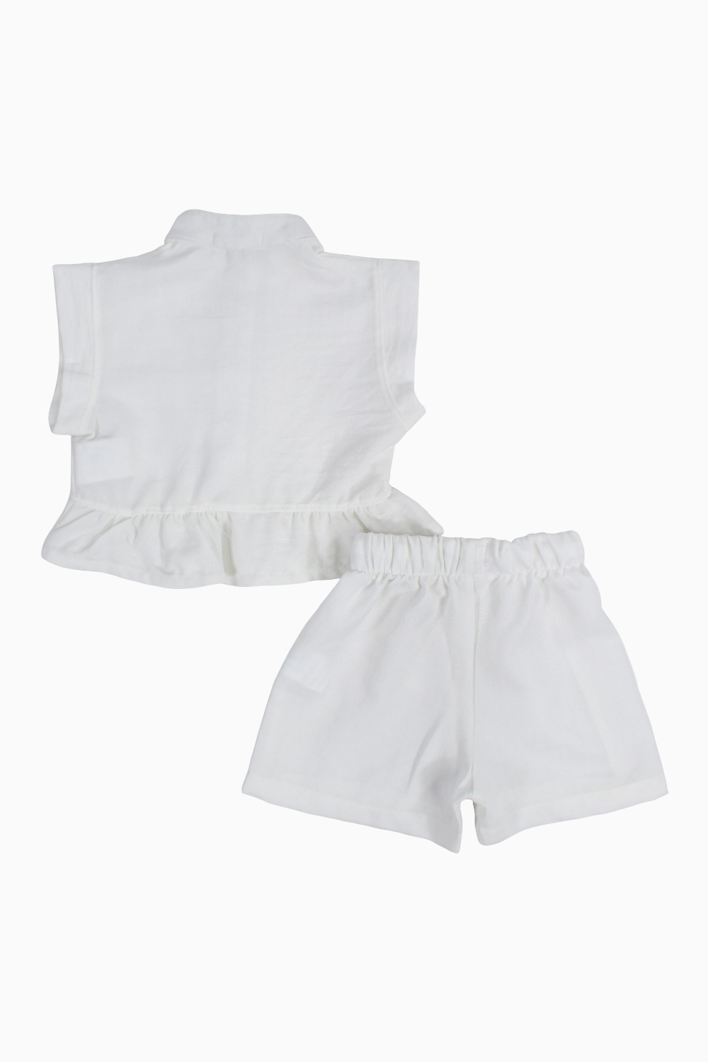 Baby Girls 2-Piece Outfit Set – Off-white