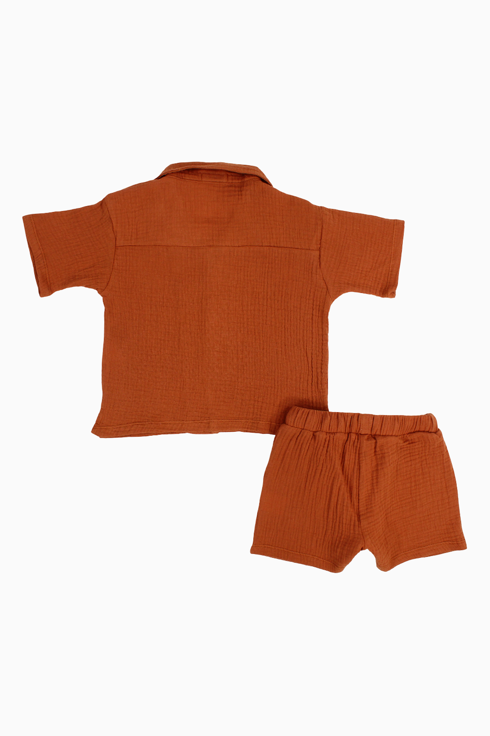 Unisex Baby Cotton Outfit Set – Brick