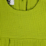 Baby Girls Cotton Dress – Light Green
