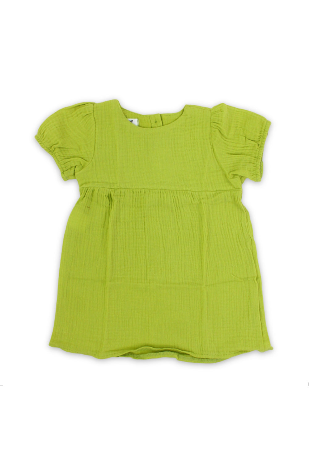 baby girls cotton dress – light green