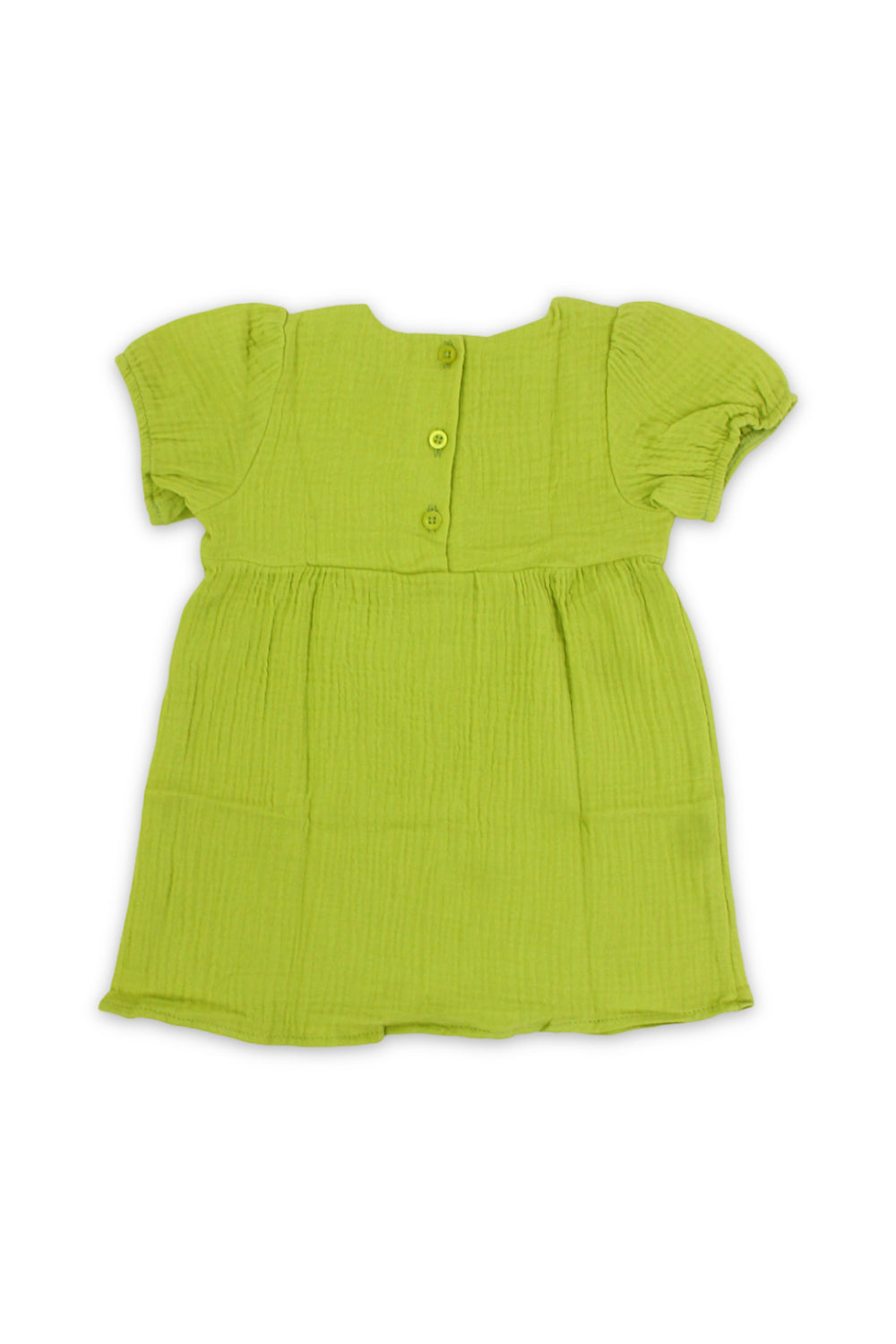 baby girls cotton dress – light green