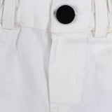 Unisex Baby Gabardine Shorts – Off-white