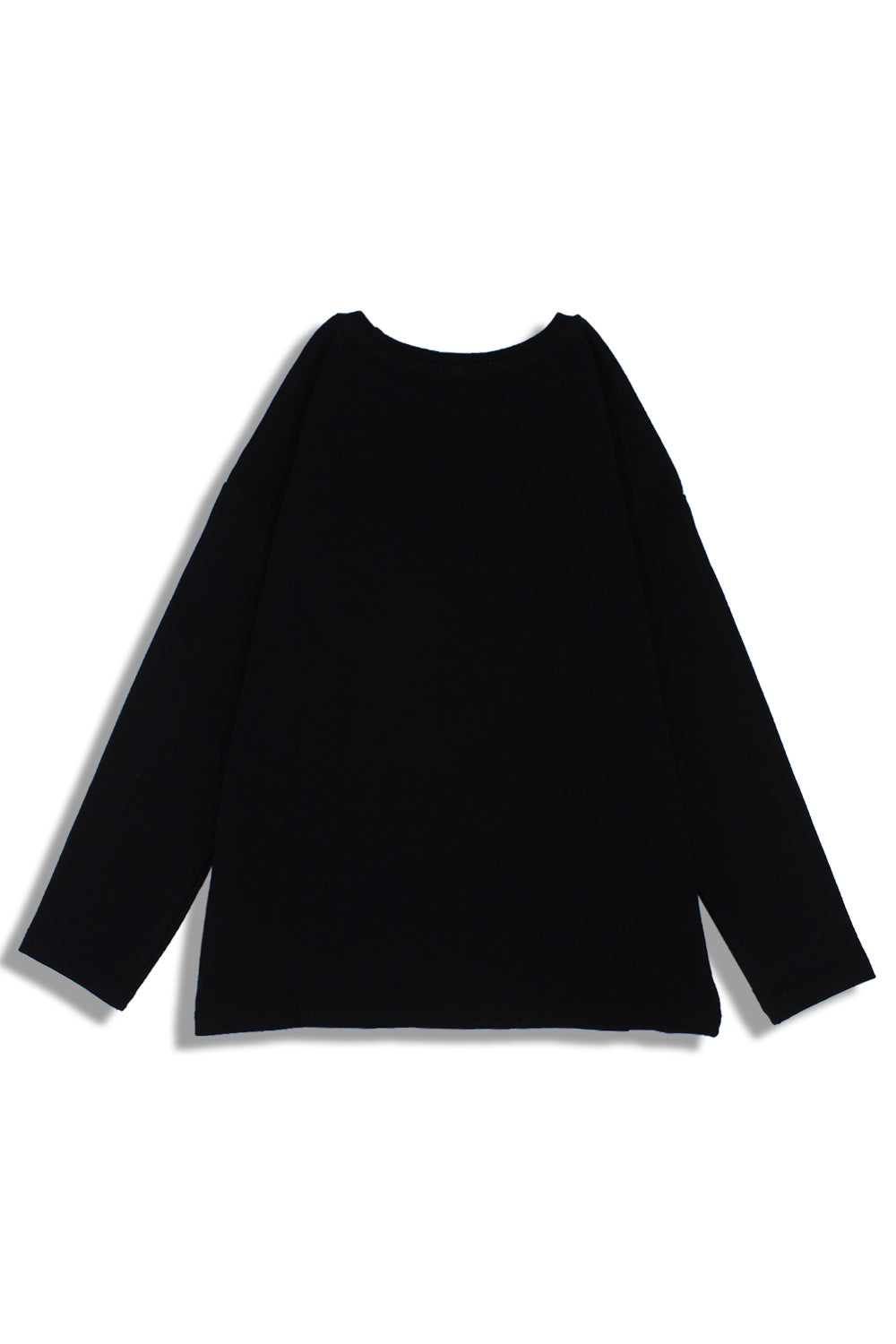 girls cotton t-shirt black with "everyday is a good day" flower print