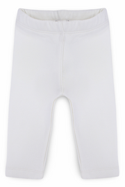 baby girls interlock fur leggings – offwhite
