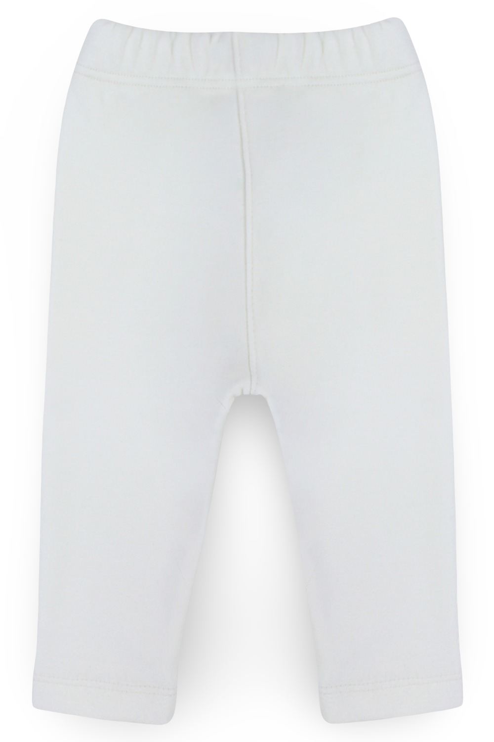baby girls interlock fur leggings – offwhite