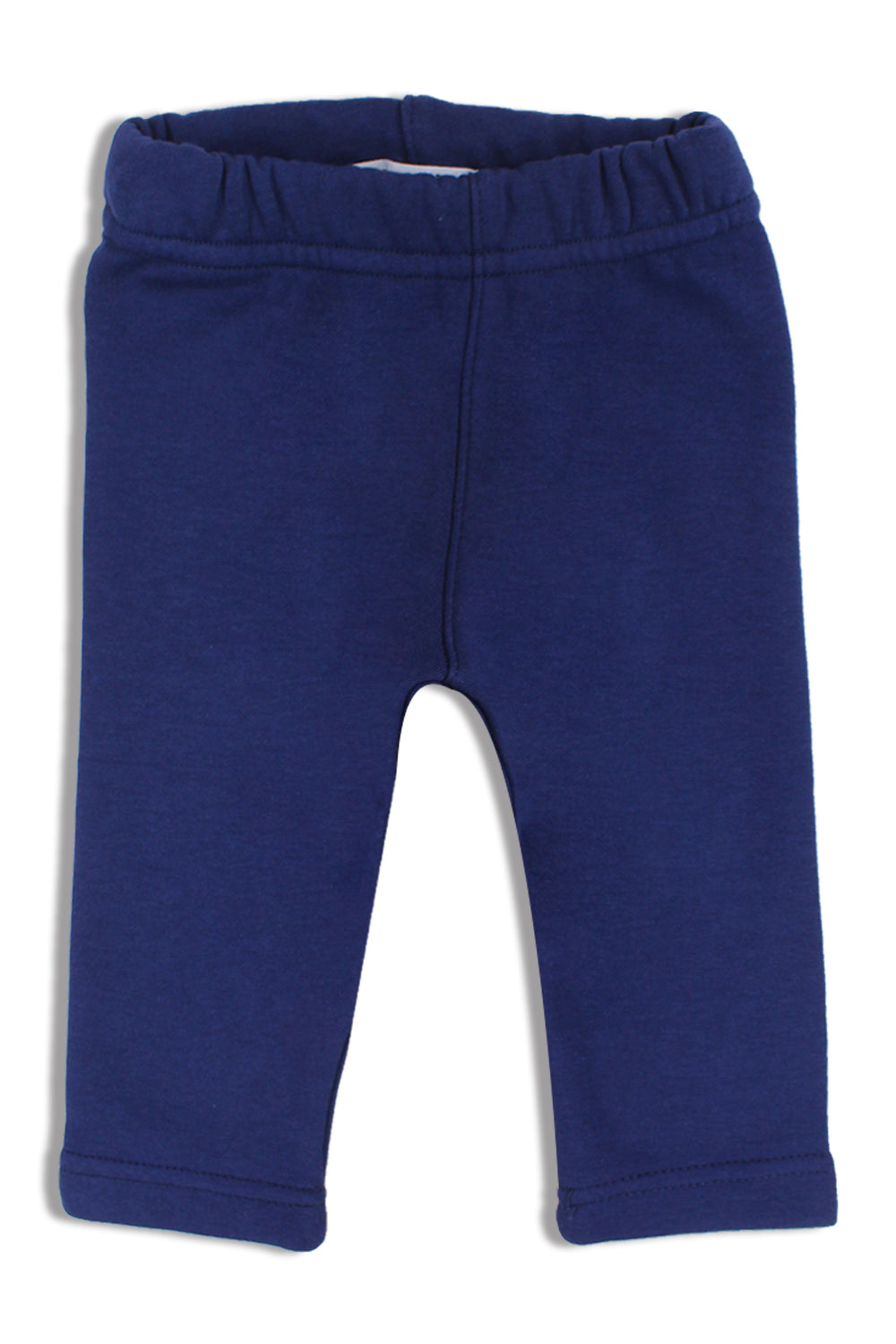 baby girls interlock fur leggings – navy