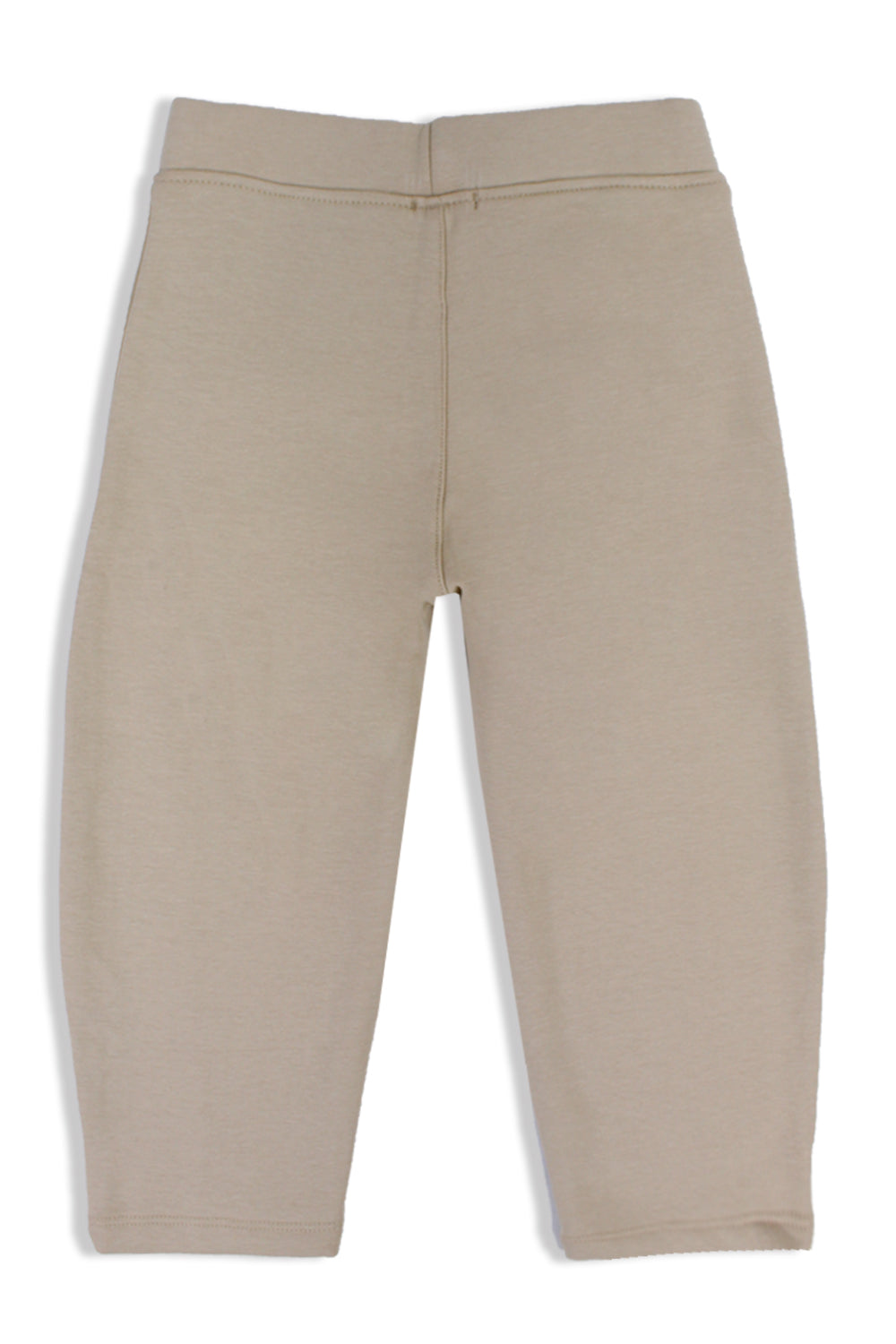 girls barrel fit pants – beige