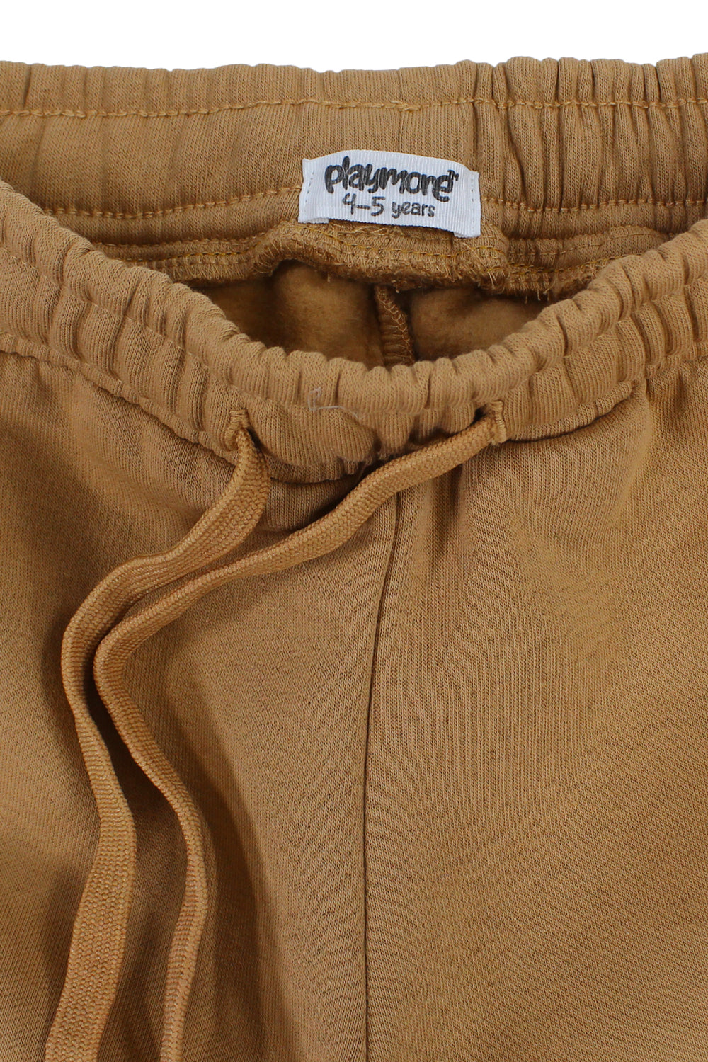 boys cotton sweatpants – camel