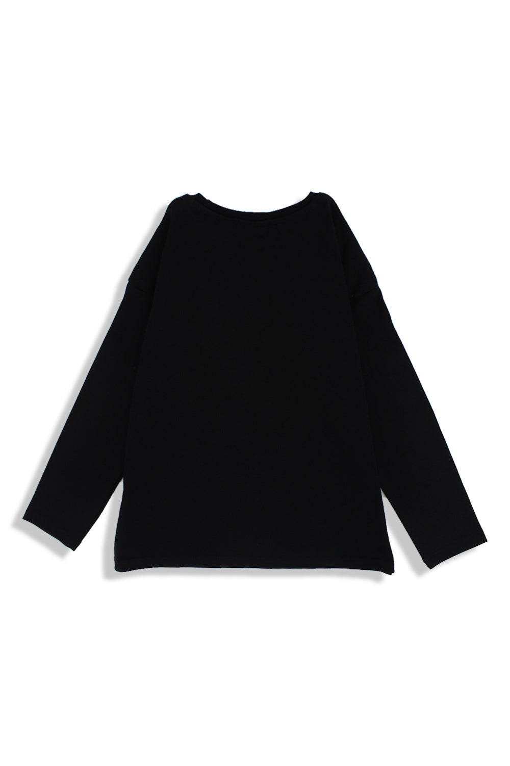 boys cotton t-shirt black with stegosaurus print