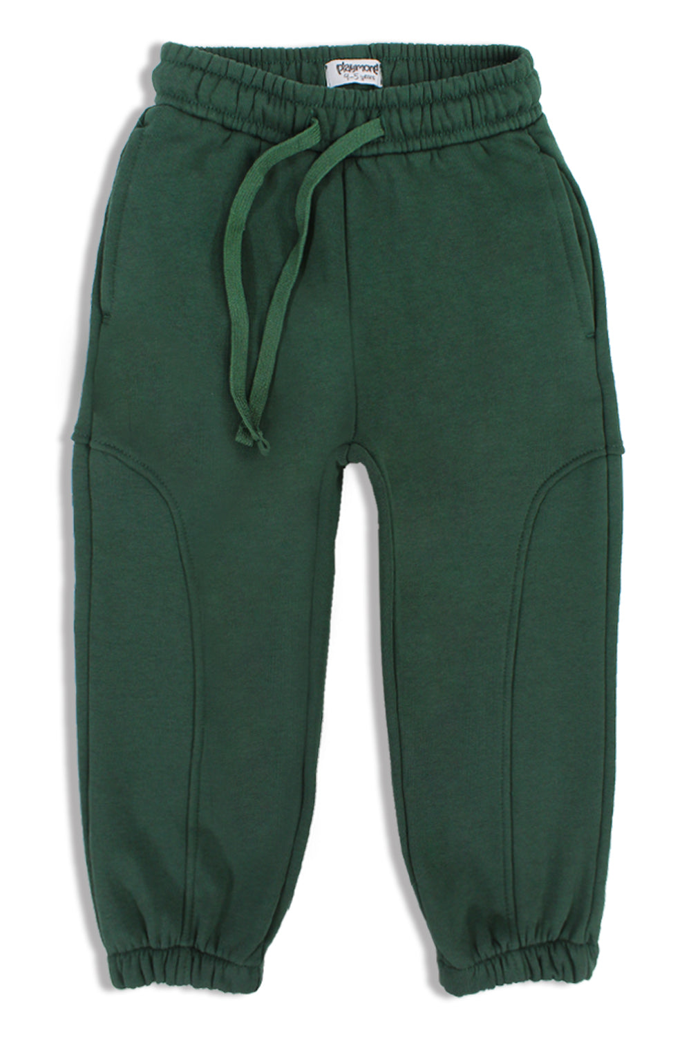 boys cotton sweatpants – olive