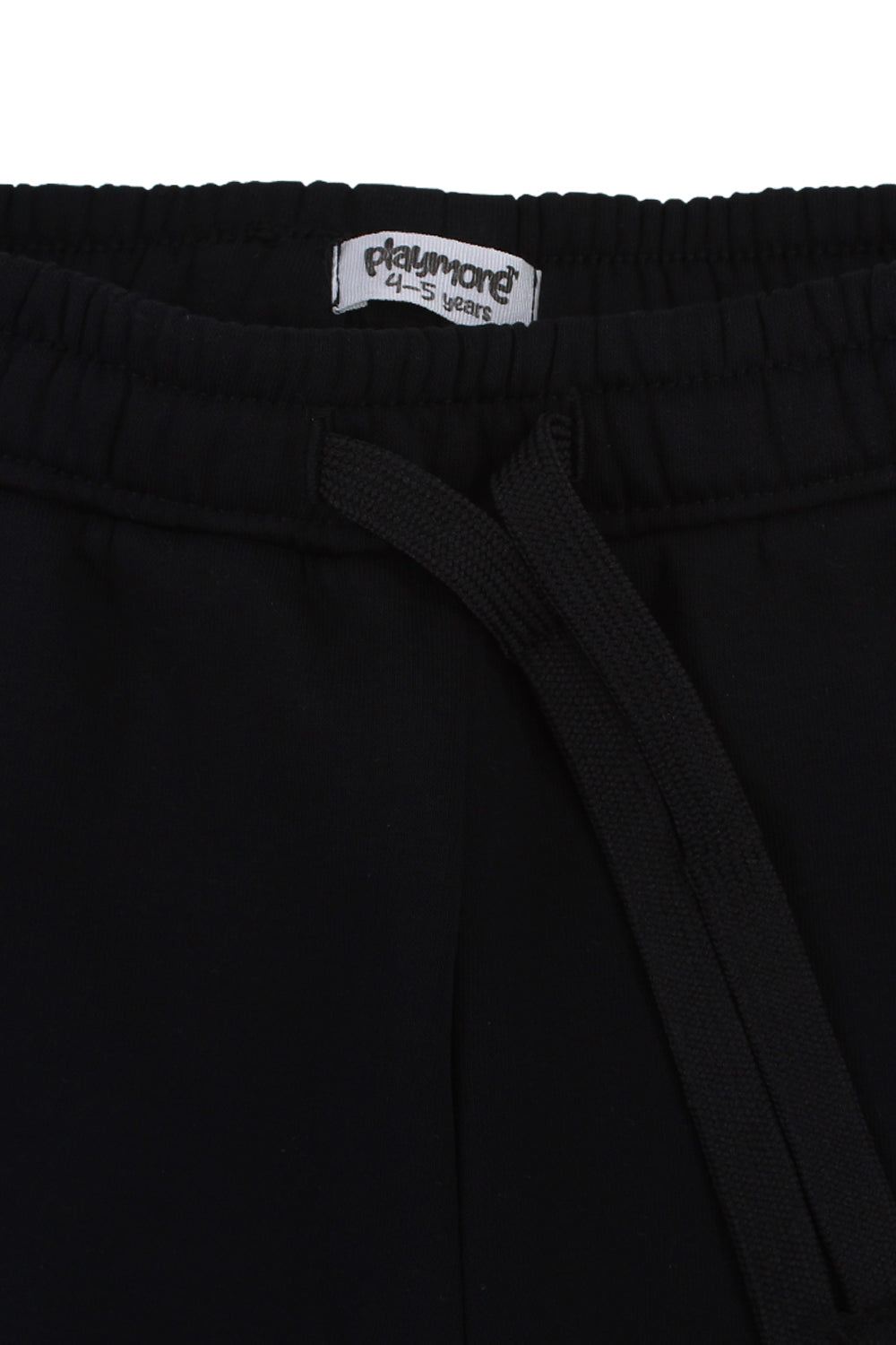 boys cotton sweatpants – black
