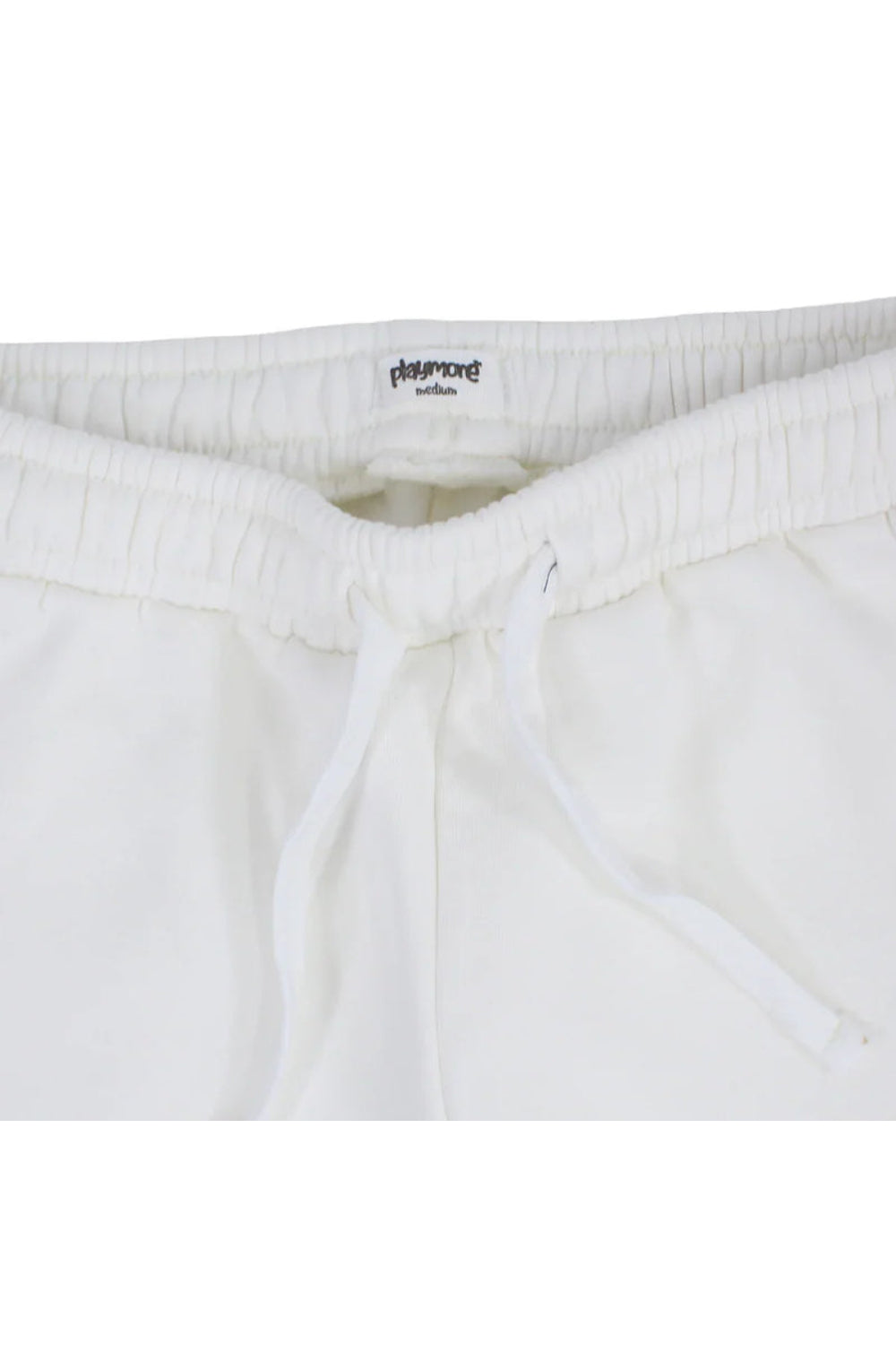 teens cotton sweatpants - offwhite & navy