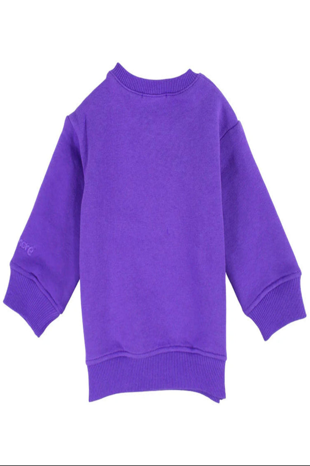 unisex cotton sweatshirt - purple