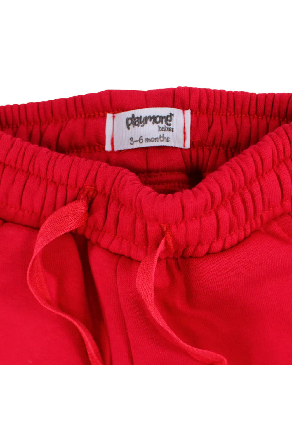 unisex cotton sweatpants - red