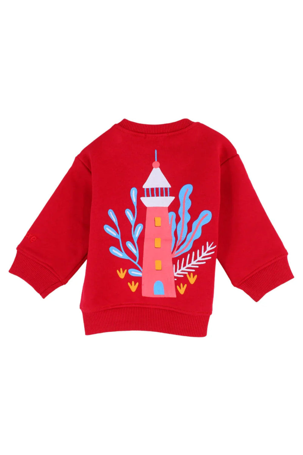 unisex cotton sweatshirt - red