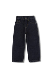 unisex denim pants - navy