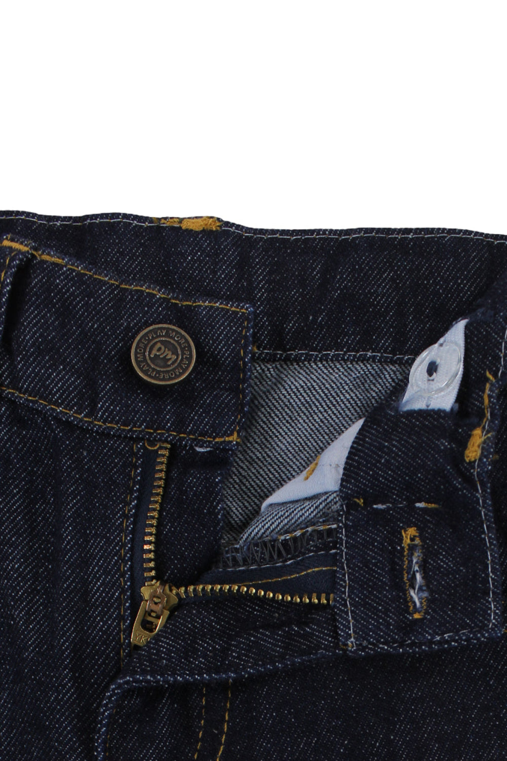 unisex denim pants - navy