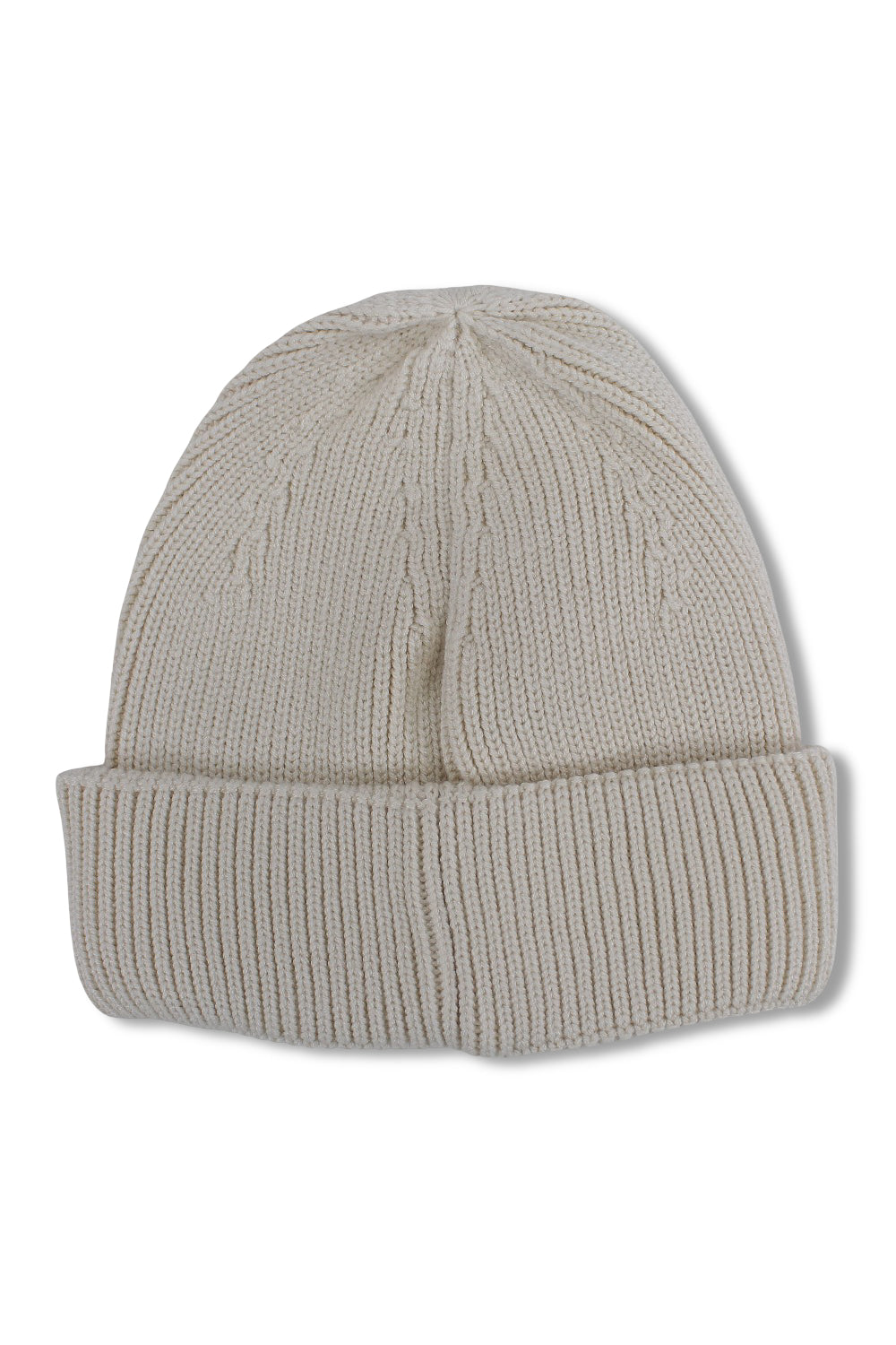 Unisex Cozy Blend Beanie – Beige with Happy Smiley