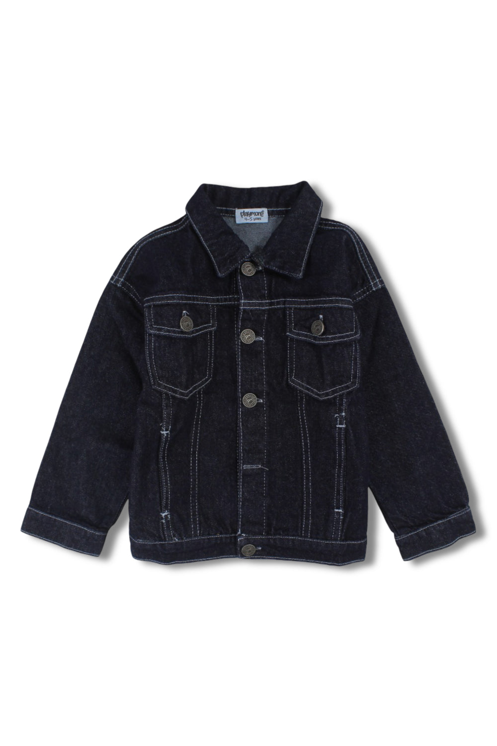 unisex denim jacket - navy