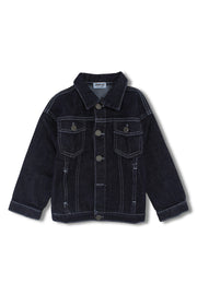 unisex denim jacket - navy