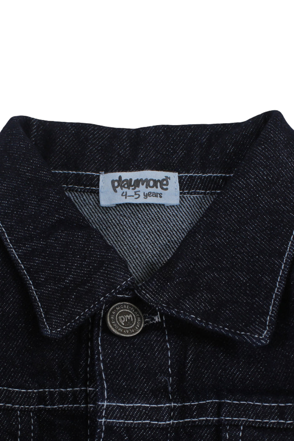 unisex denim jacket - navy